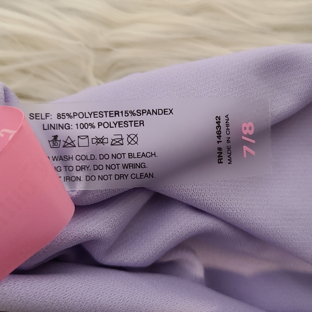 Juicy Couture Ruffle Swimsuit 7/8 NWT - Picture 4 of 4